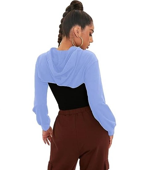 Women's Long Sleeve Super Crop Hoodie