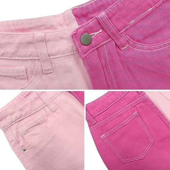 Women's Loose Jeans High Waist Stretch Wide Leg Straight Leg Casual Jeans