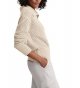 Women's Half Zip Pullover Sweaters Lapel Collar Long Sleeve Knit Solid Color Jumper